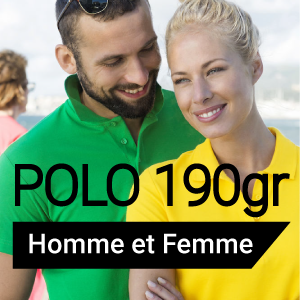Promo sur le polo chez France Marquage Concept
